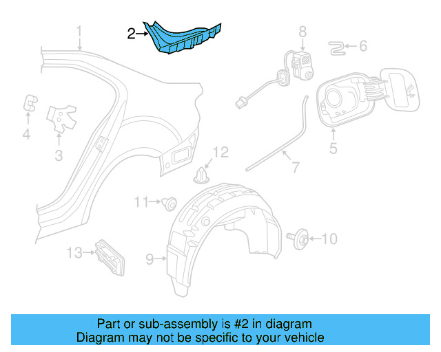 Fender Liner Extension Screw N-103-546-02 - View 172