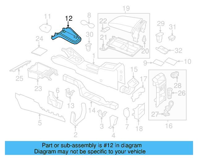 Sound Absorber 5C6-864-237-B