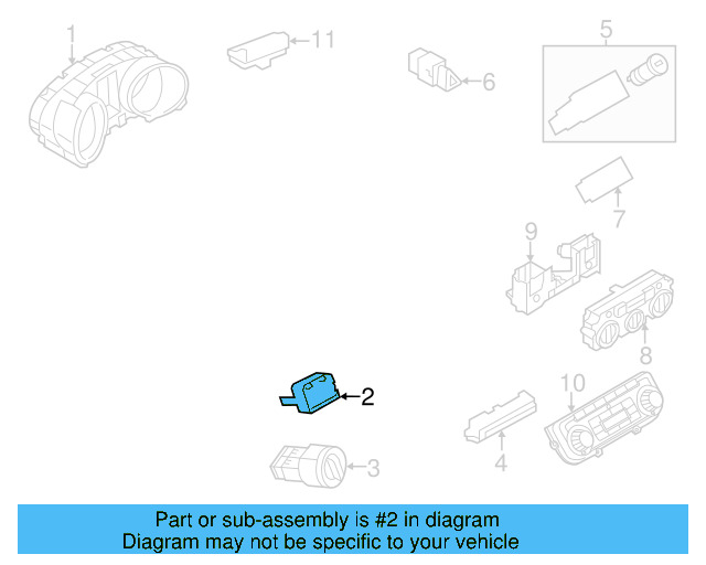 Dimmer Switch 5C6-941-333-B-9B9 - View 3