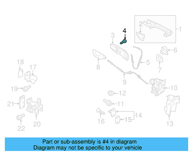 Handle, Outside Packing 1K8-837-087-B - View 24