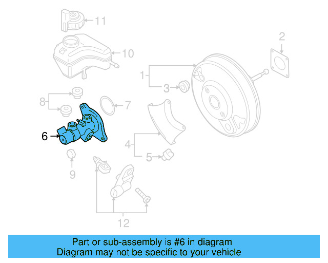 Master Cylinder 3C1-614-019-J-REP - View 9