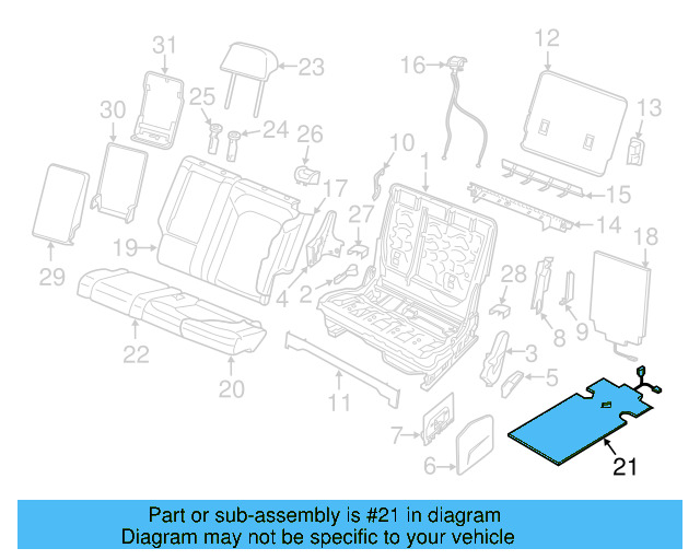 Seat Cushion Heater 3CN-963-556-J - View 4