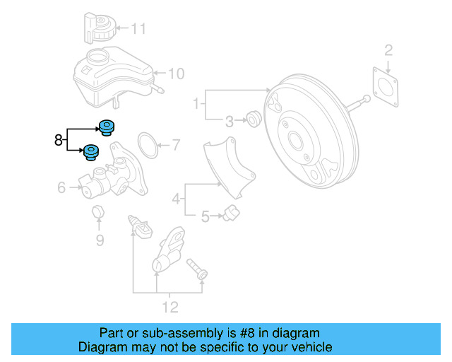 Master Cylinder Plug 357-611-817 - View 49