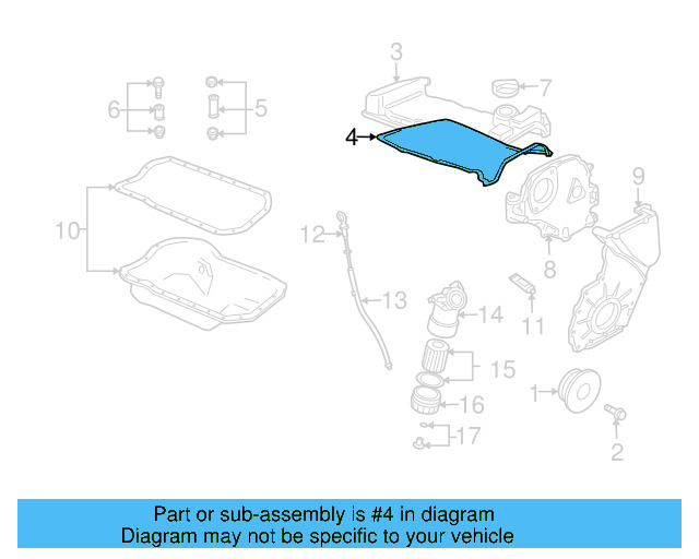 Valve Cover Gasket 021-103-483-D - View 8