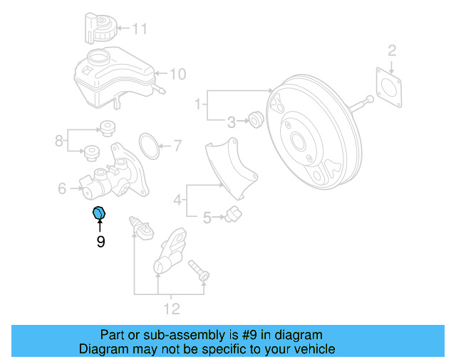 Wiper Arm Nut N-900-744-04 - View 12