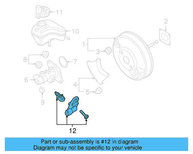 Stoplamp Switch 5G0-698-459 - View 49