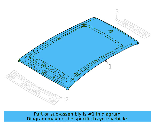 Roof Panel 11K-817-101-A - View 5