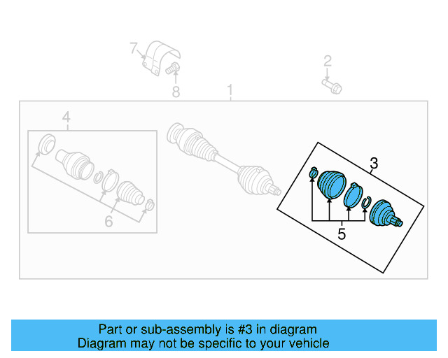 Outer Joint Assembly 5QN-498-099-B - View 2