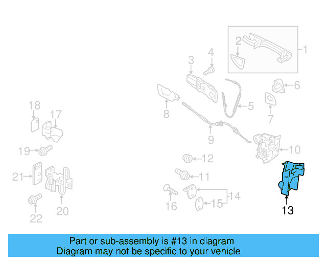 Lock Cover 5K0-837-349-B - View 6
