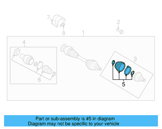 Outer Boot 5QN-498-203-A - View 3