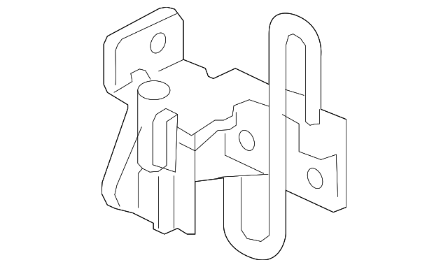 Lower Hinge 1K4-833-411-Q - View 2
