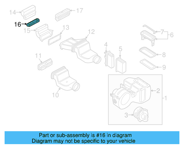 Duct Seal 7D0-820-190 - View 7