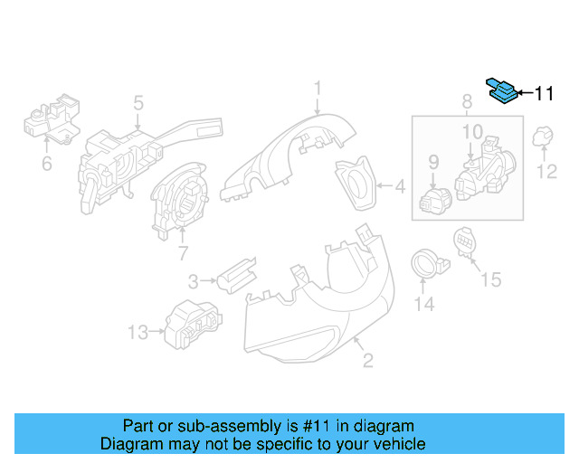 Catch 1K0-953-527-D - View 5