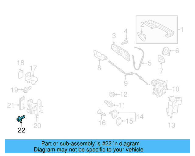 Hinge Bolt N-909-305-03 - View 16