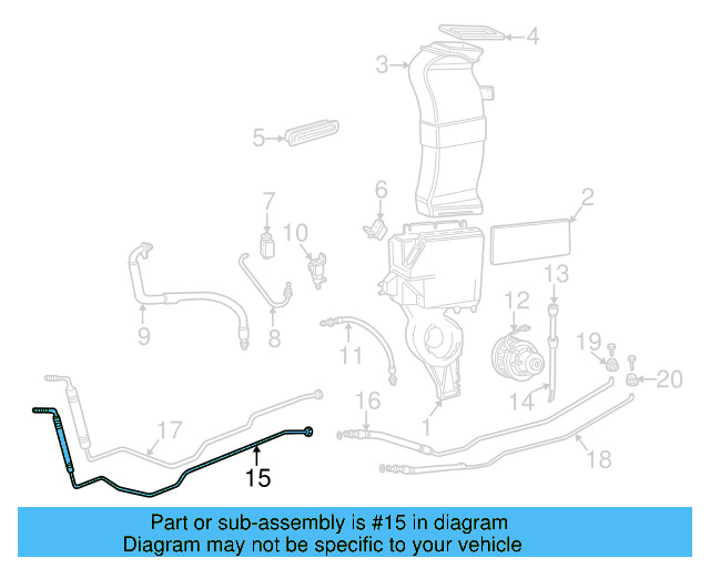 Hose 7D1-820-885-B - View 5