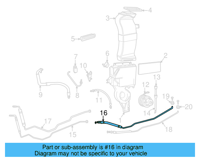 Hose 7D3-820-887-A - View 2