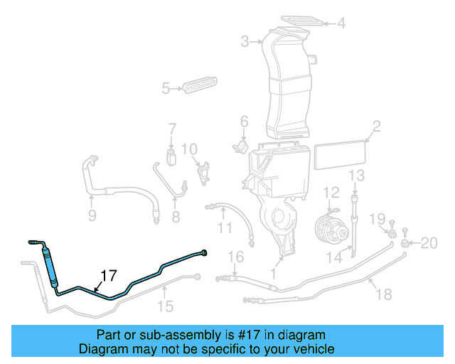 Return Hose 701-820-886-C - View 3