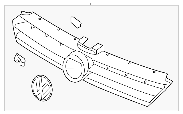 Grille 5G0-853-651-E-ADQ