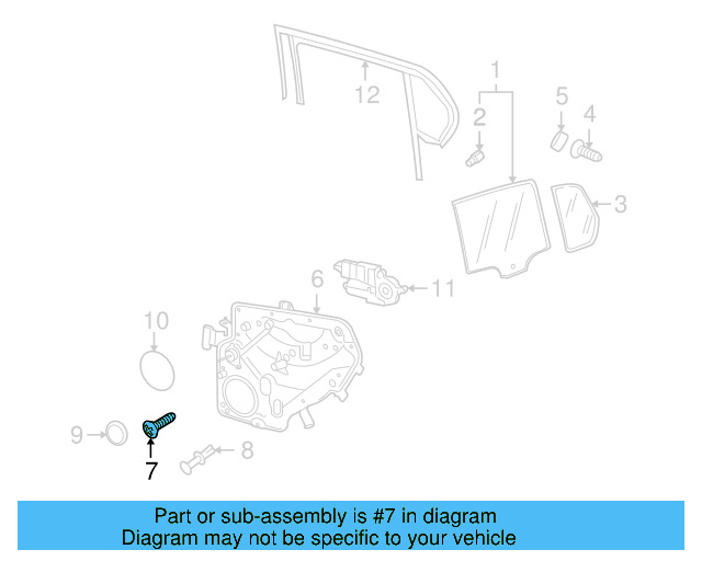 Regulator Module Rivet 5K0-837-975-A - View 19
