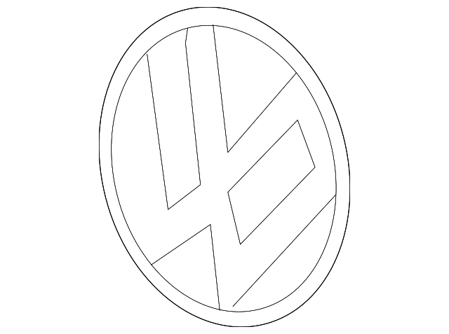 Emblem 5G0-853-601-2ZZ - View 9