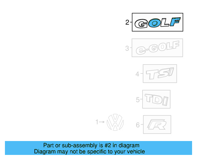 Nameplate 5G0-853-675-E-AFL - View 4