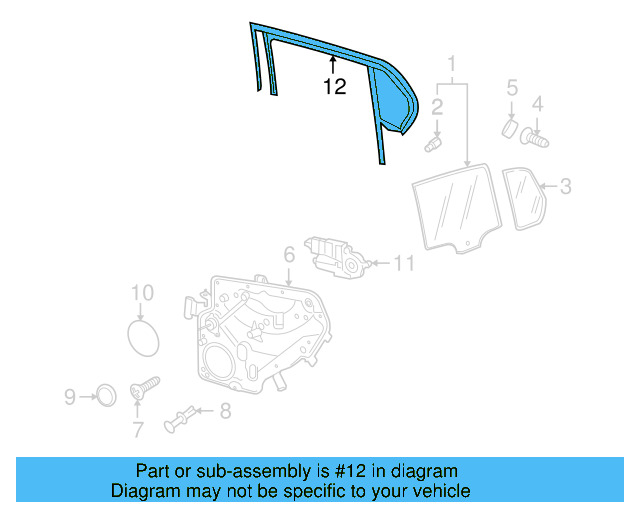Window Channel 5K6-839-431-E-5AP - View 5