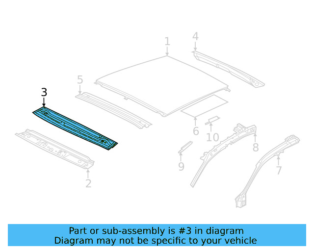 Header Reinforced 17A-817-467 - View 3