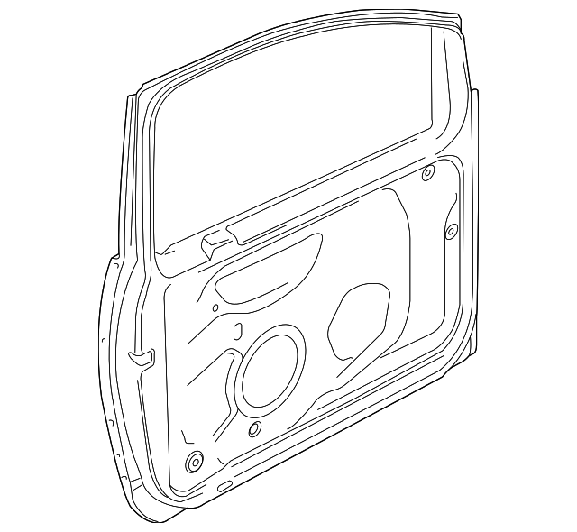 Door Frame Assembly 1K3-831-302-AB - View 3