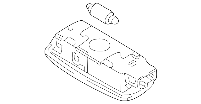 Interior Lamp 3B0-947-291-B-95T - View 29