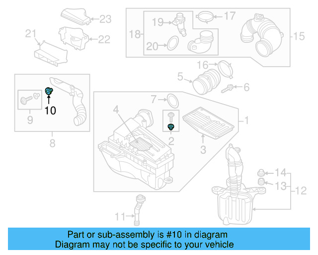 Air Pipe Grommet 867-129-669 - View 167