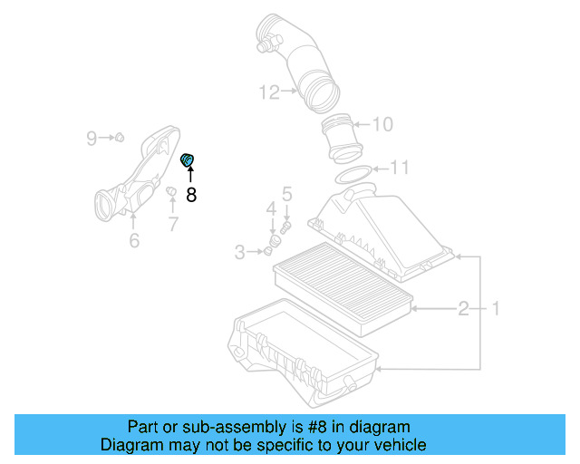 Air Pipe Grommet 867-129-669 - View 137