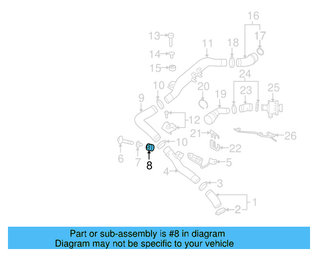 Air Pipe Grommet 867-129-669 - View 182
