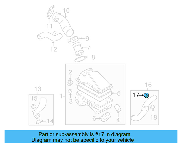 Air Pipe Grommet 867-129-669 - View 24