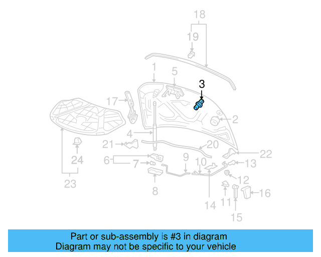Hood Bumper 867-827-500-A - View 69