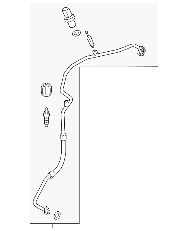 A/C Refrigerant Liquid Hose 5Q0-820-741-C - View 20