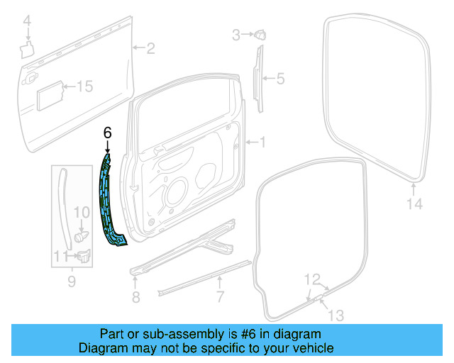 Rear Retainer 1K3-831-299-H - View 10