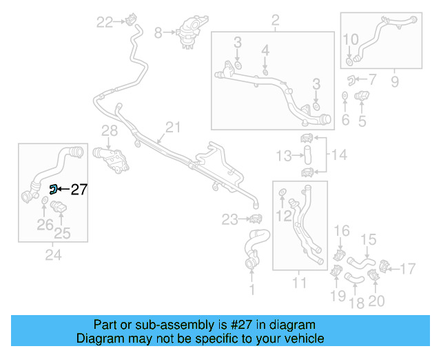 Temp Sensor Retainer Spring 032-121-142 - View 157