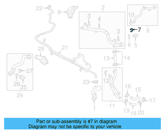 Temp Sensor Retainer Spring 032-121-142 - View 156