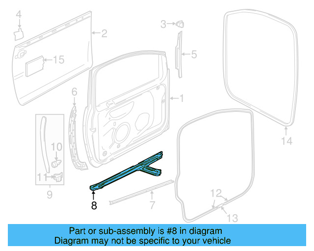Impact Bar 1K3-831-505-C - View 5