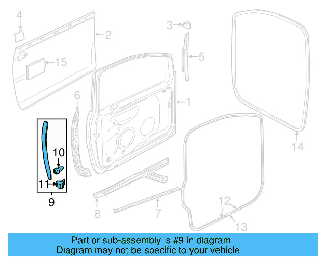 Rear Weather 1K3-837-381-D-5AP