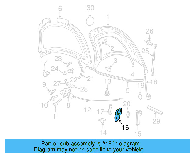 Handle Bracket 1J1-823-633-A - View 21