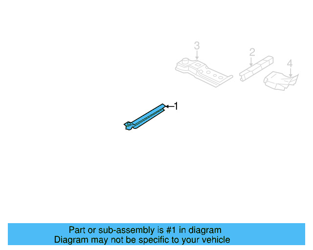 Seat Track 1J0-803-252 - View 12