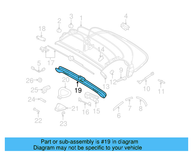 Trim Cover 1Y0-871-277-A-X30 - View 3