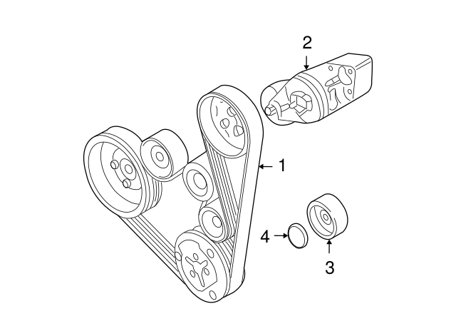 Serpentine Belt 06A-260-849-C - View 11