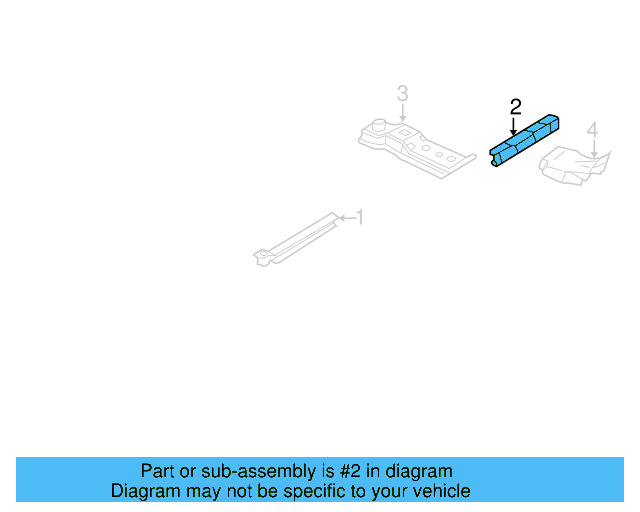 Seat Track 1J0-802-259