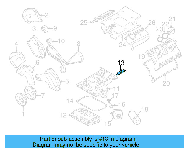 Oil Pan Gasket D-176-404-M2 - View 29