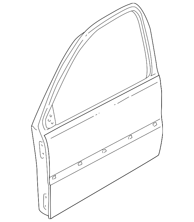 Door Shell 1J3-831-055-H - View 4