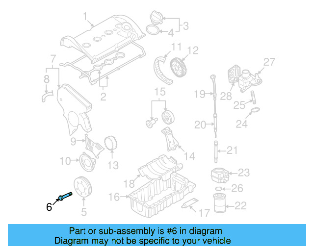Vibration Damper Bolt WHT-005-322 - View 5