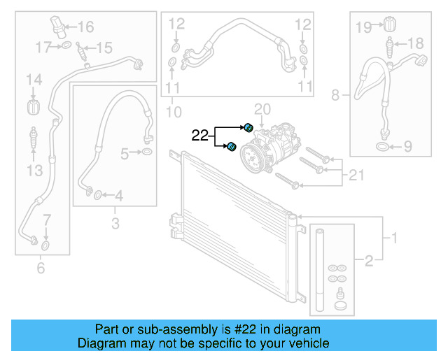 Compressor Sleeve 03L-260-817 - View 50