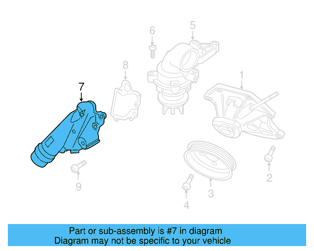 Inlet Connector 06E-121-161-BB - View 5